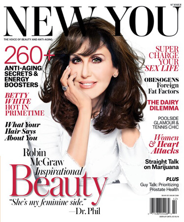 Robin McGraw on the Cover of New You Magazine